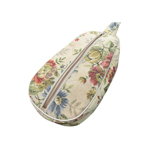 Boho Tapestry Carpetbag Purse  | Vintage Floral Western Folkcore Fall Bag | EUC - Picture 4 of 7